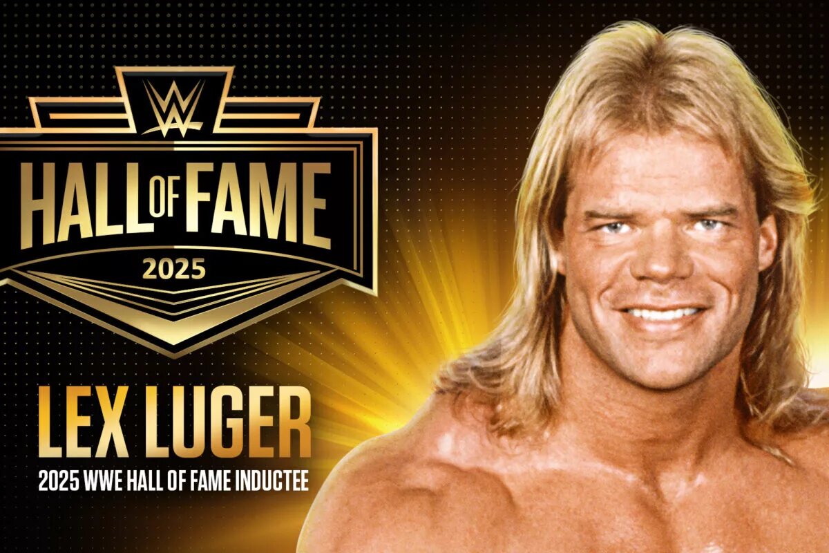 A photo of WWE Hall of Fame 2025 class inductee Lex Luger.