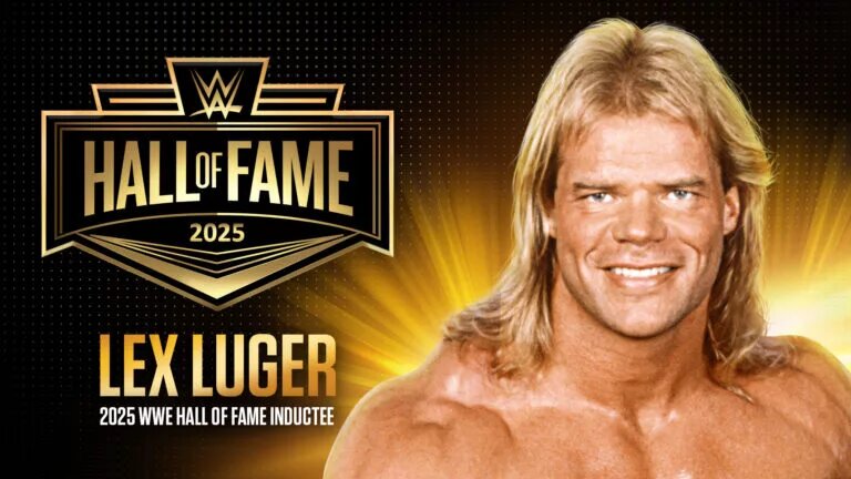 A photo of WWE Hall of Fame 2025 class inductee Lex Luger.