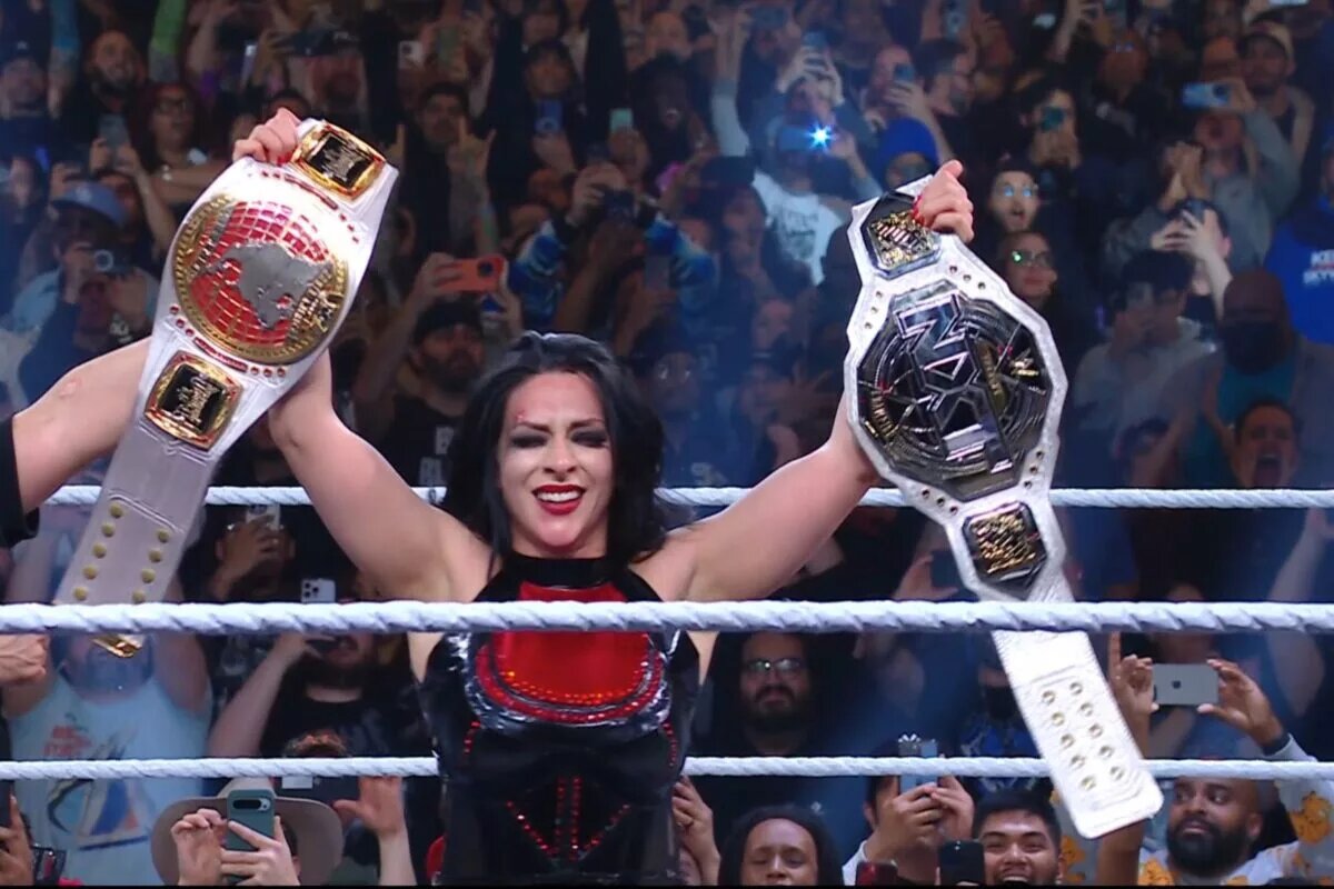 A photo of Stephanie Vaquer at WWE NXT Roadblock 2025.