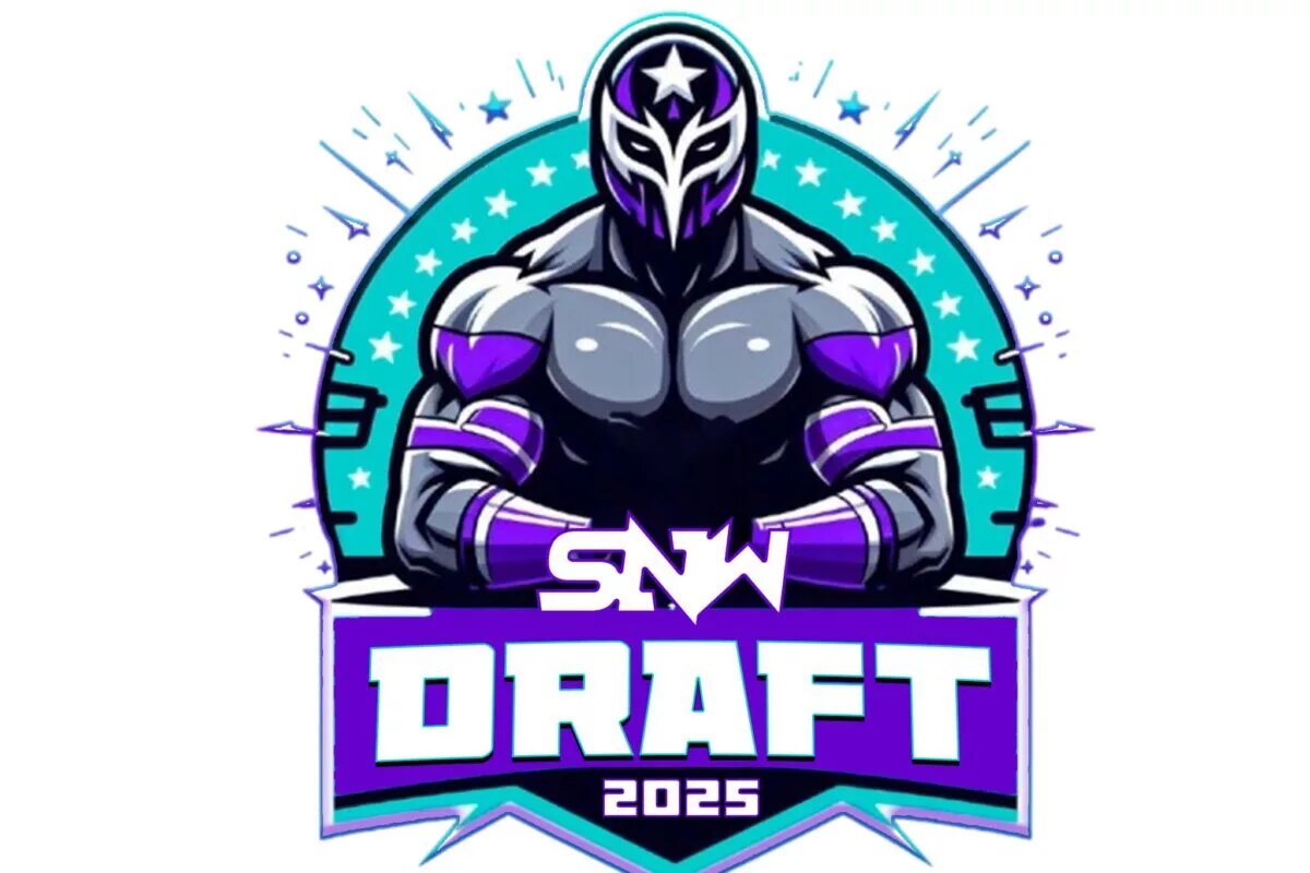 SuperNova Wrestling (SNW) Draft Night 2025 logo.