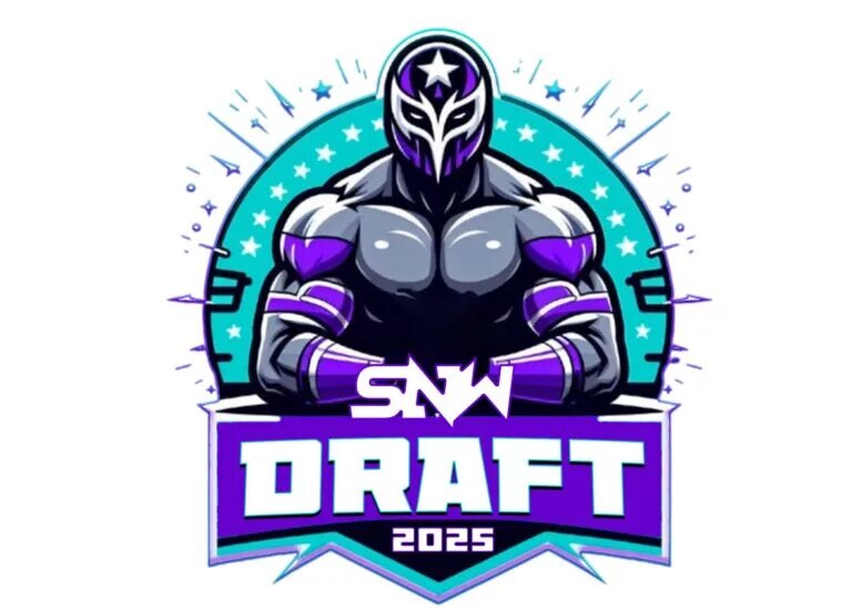 SuperNova Wrestling (SNW) Draft Night 2025 logo.