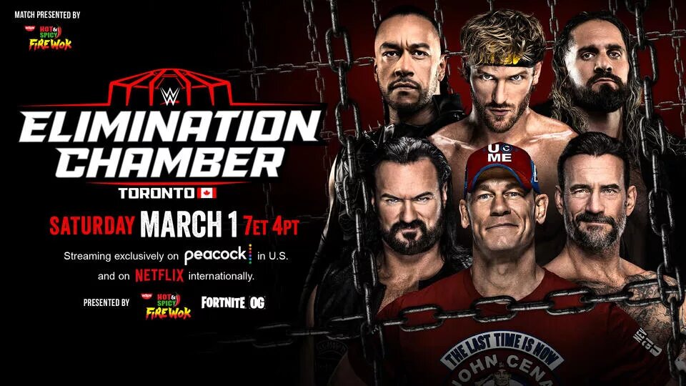 WWE Elimination Chamber 2025 Predictions