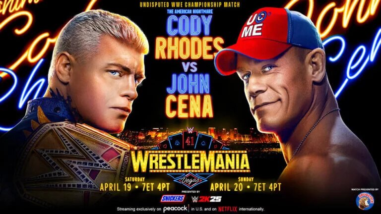 WWE WrestleMania 41 Night 2 Preview (4/20/25) – Card, Time, Watch - John Cena retirement tour last WrestleMania
