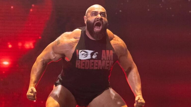 A photo of former AEW performer and returning WWE star Miro/Rusev.