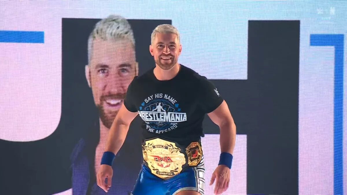 A photo of Joe Hendry at WWE WrestleMania 41.