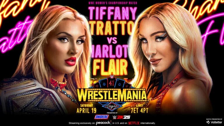 WrestleMania 41 Match Preview: Tiffany Stratton vs. Charlotte Flair