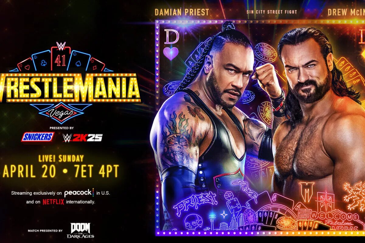 WrestleMania 41 Match Preview: Damian Priest vs. Drew McIntyre