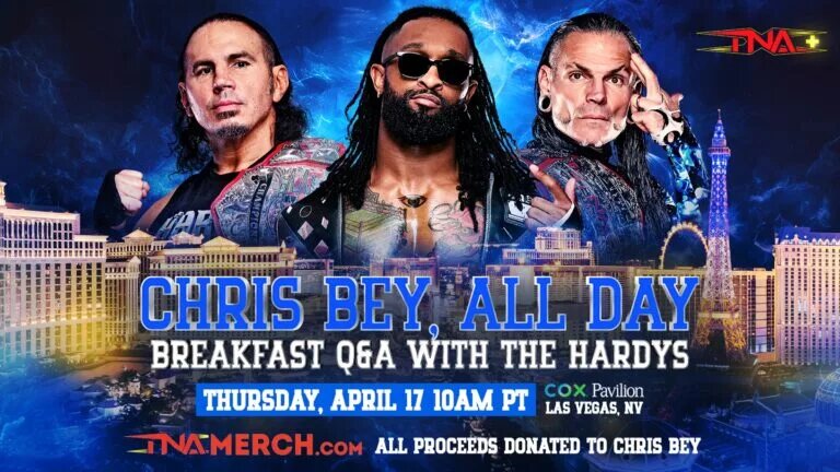 Chris Bey, Hardys Breakfast with the Hardys graphic