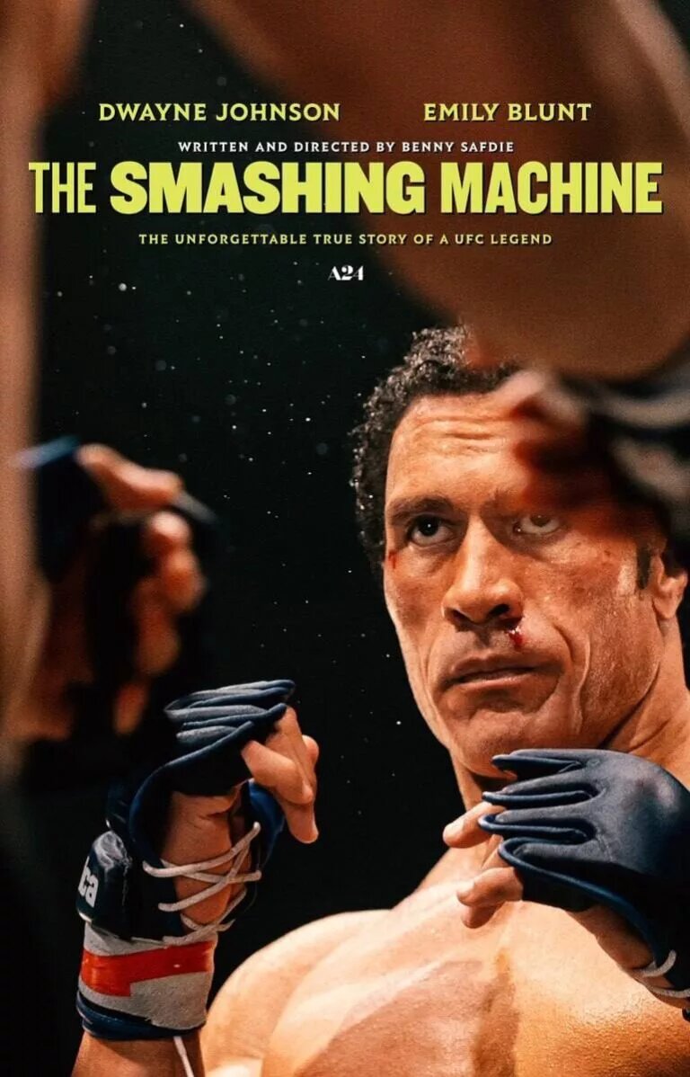 The Rock has revealed the trailer for The Smashing Machine