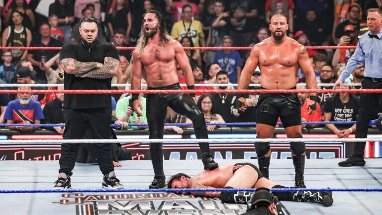 Bronson Reed aligned with Rollins and Breakker