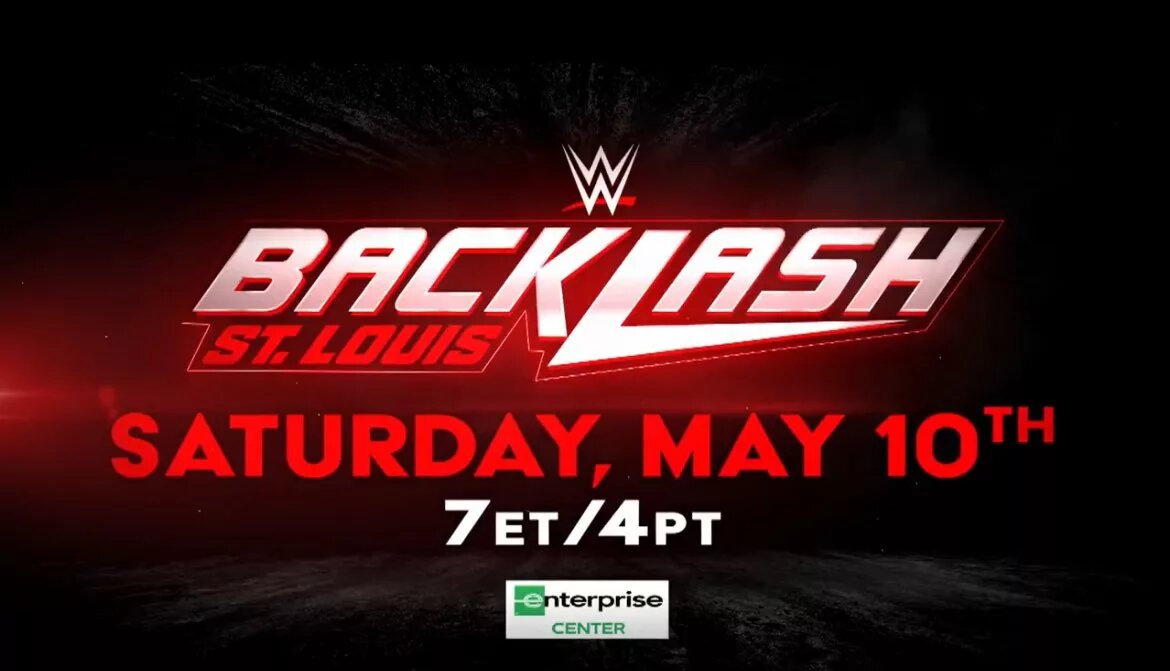Official poster for WWE Backlash 2025 St. Louis.