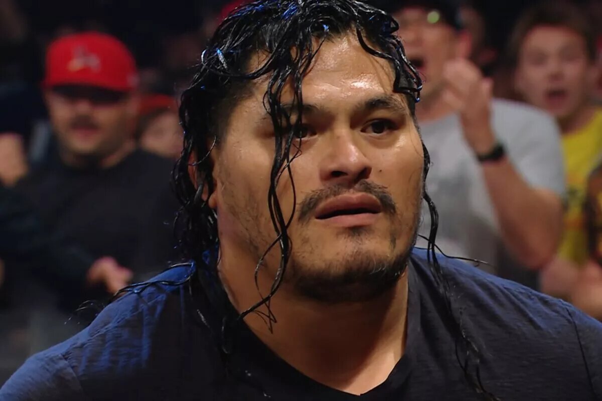 A photo of Jeff Cobb debuting at WWE Backlash 2025.