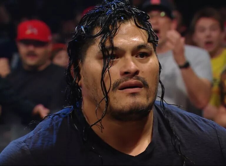 A photo of Jeff Cobb debuting at WWE Backlash 2025.