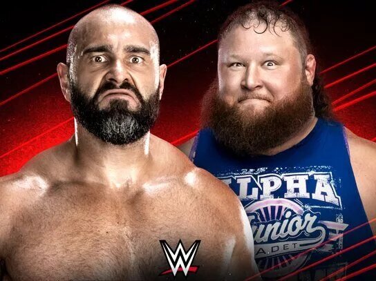 Rusev vs. Otis is set for the WWE Raw Match Card