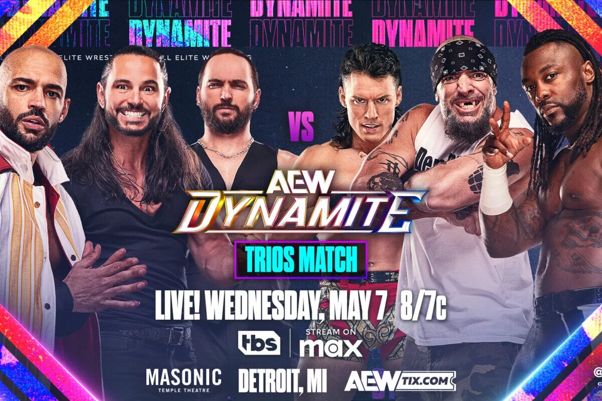 AEW Dynamite Preview (5/7/25) - Swerve Strickland Faces Bucks