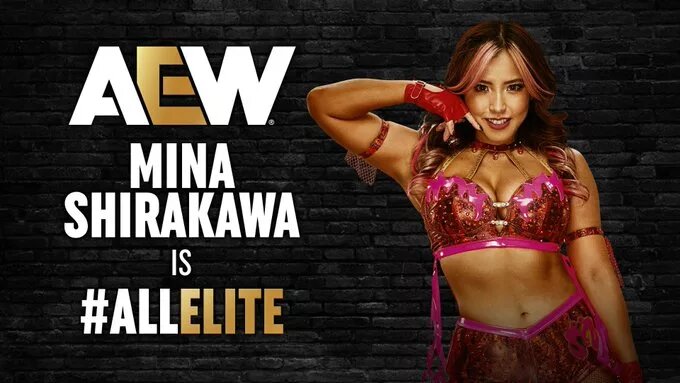 Mina Shirakawa Signs with AEW Ahead of Double or Nothing