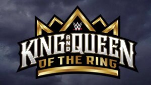 A graphic for WWE King & Queen of the Ring 2025.