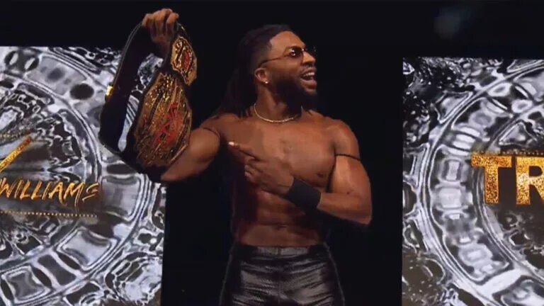 A photo of TNA Wrestling World Champion Trick Williams