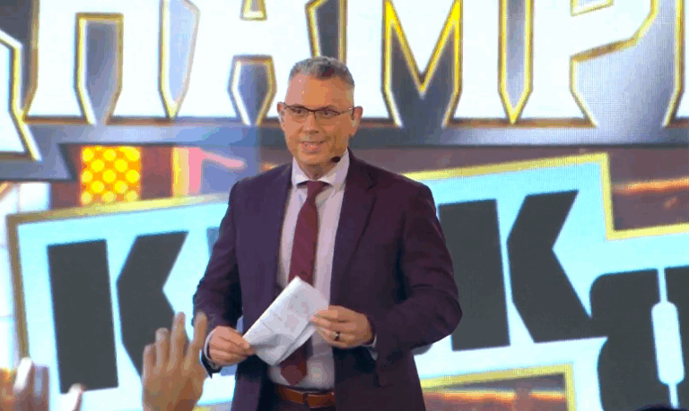 A photo of WWE SmackDown commentator Michael Cole.