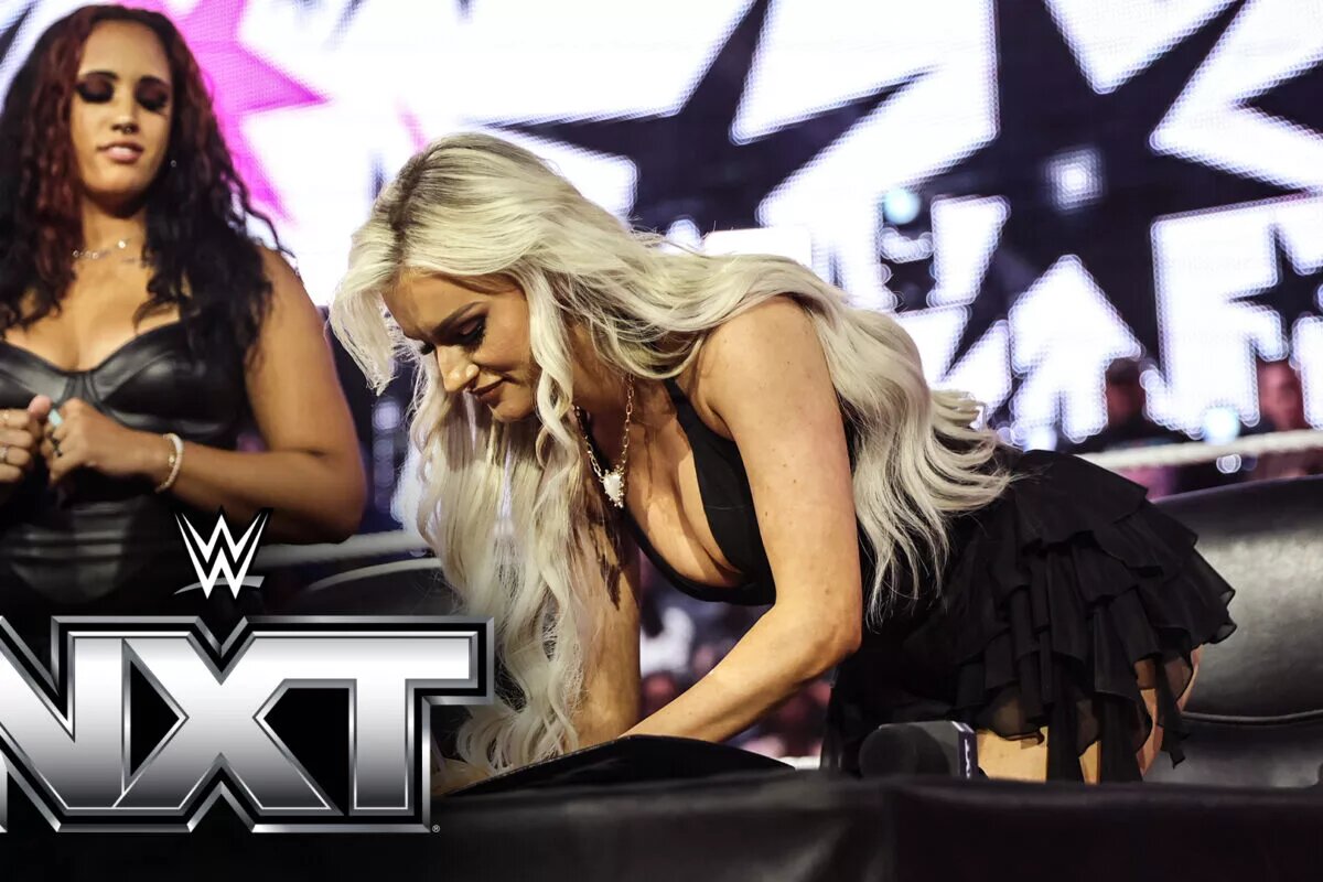 A photo of Blake Monroe, the former Mariah May, on WWE NXT.