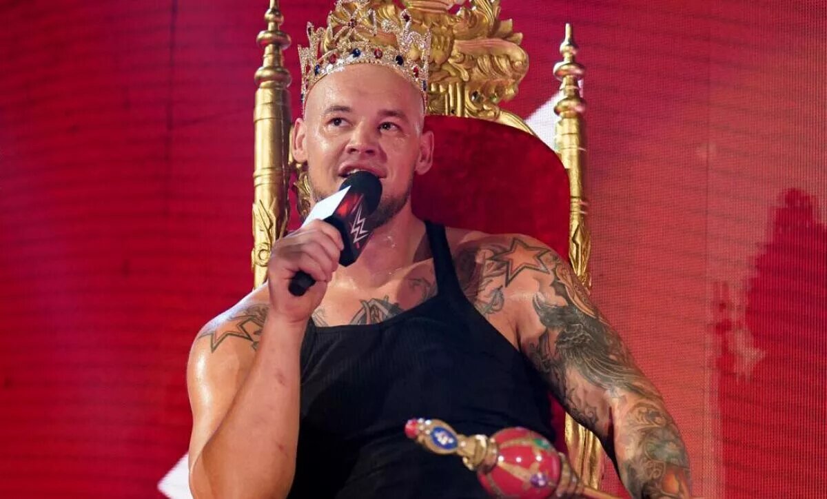 A photo of WWE King of the Ring winner Baron Corbin.