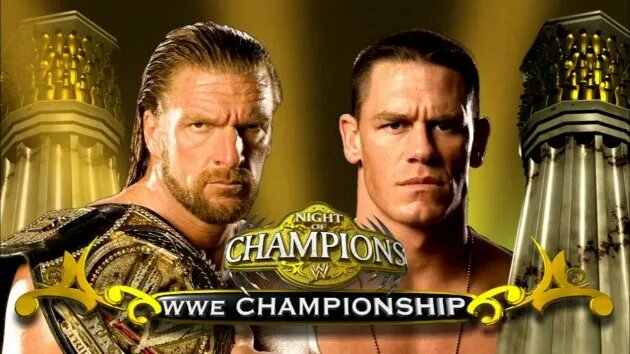 A graphic from WWE Night of Champions 2008;
