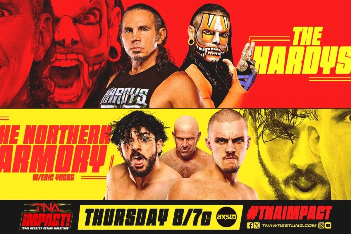 A graphic for TNA iMPACT for June 26, 2025.