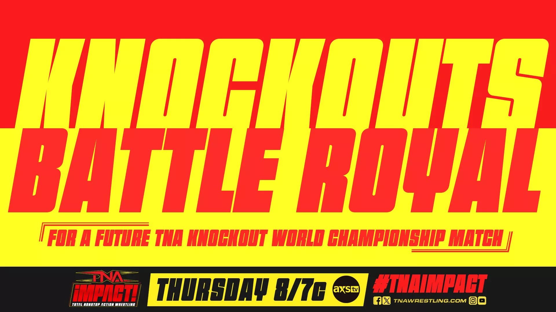 A graphic for TNA iMPACT for June 26, 2025.