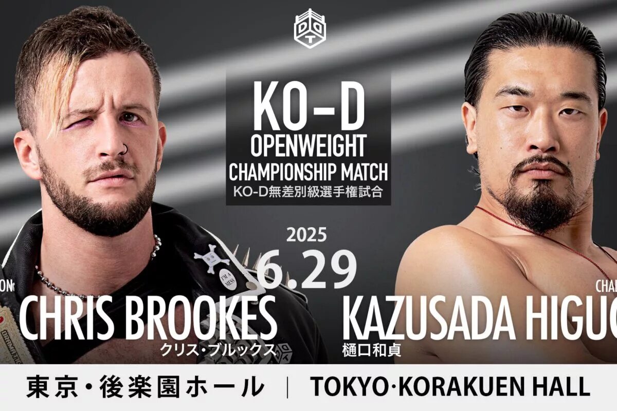 A graphic for DDT King of Kings Storm’s 2025.