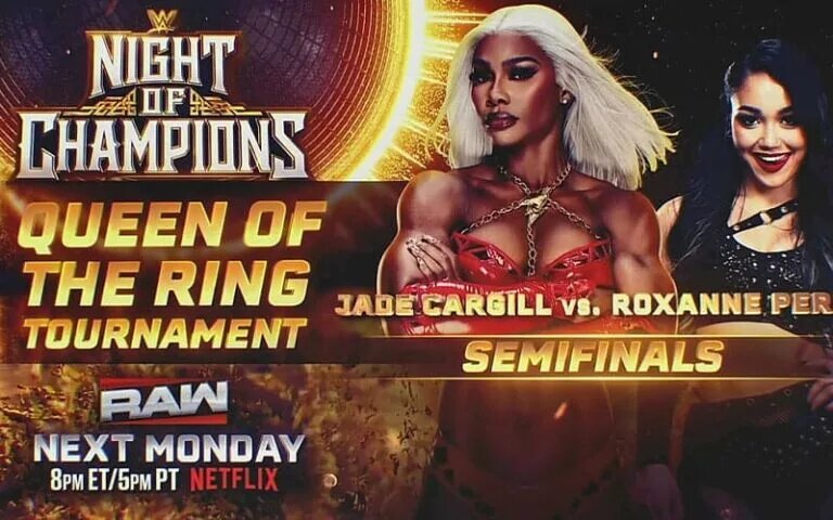 Queen of the Ring semifinals graphic