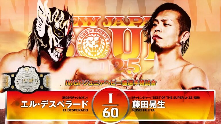 A graphic for NJPW New Japan Soul results 2025 from July 4th, 2025.