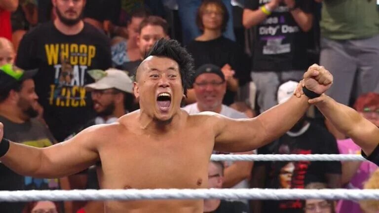 A photo of WWE NXT star Yoshiki Inamura .