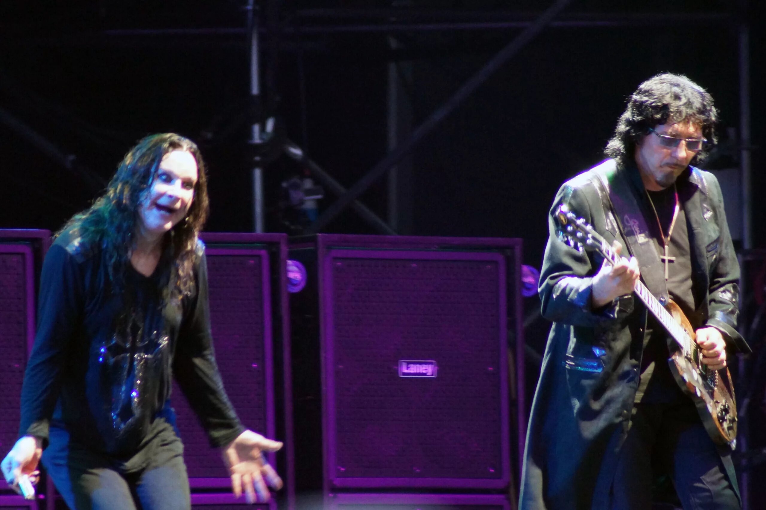 A photo of music and WWE Hall of Famer Ozzy Osbourne.
