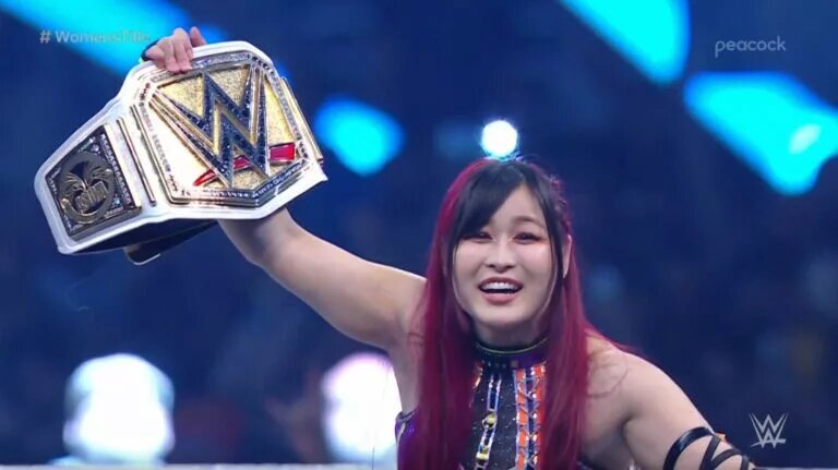 A photo from the WWE SummerSlam premium live event.