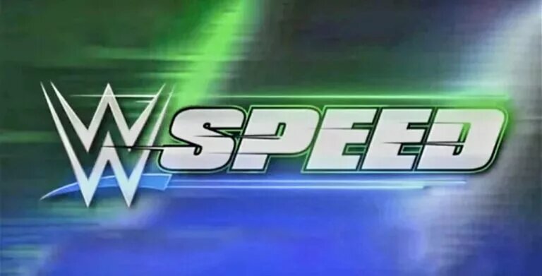 A photo of the WWE Speed logo.
