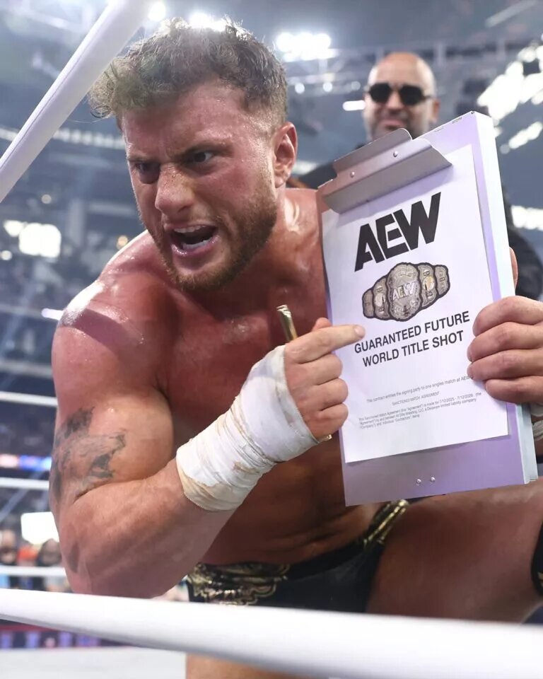The MJF Title Shot is a big talking point in AEW and CMLL