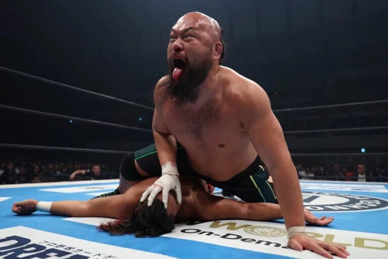 Great-O-Khan scored a win in the NJPW G! Climax