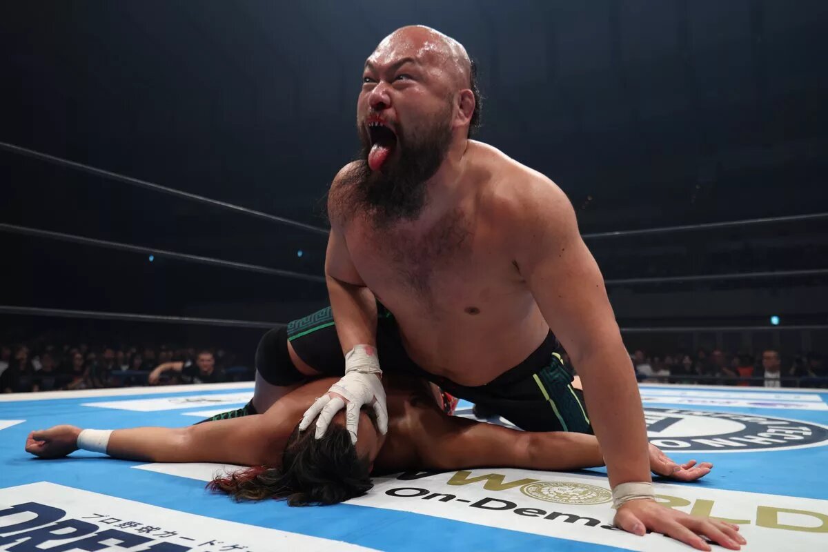 Great-O-Khan scored a win in the NJPW G! Climax