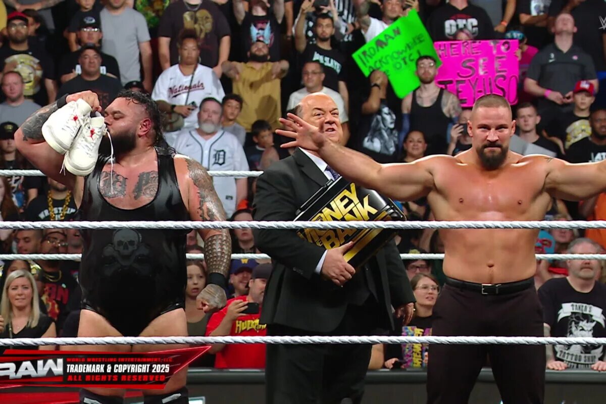 WWE Raw image of Bron Breakker and Bronson Reed