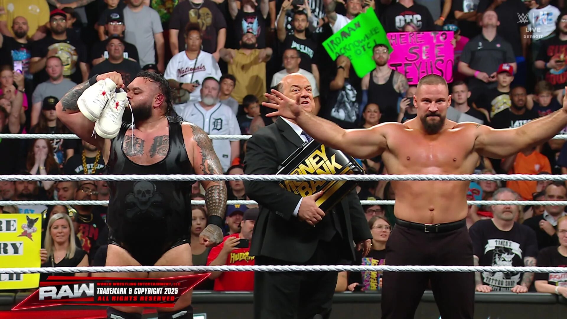 WWE Raw image of Bron Breakker and Bronson Reed