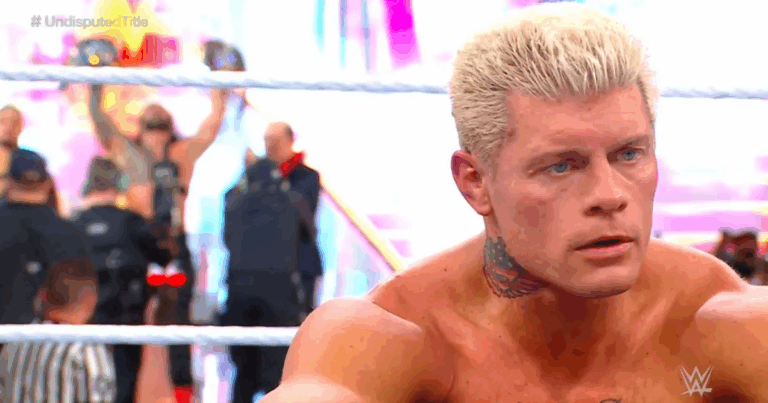 Image of Cody Rhodes at WWE WrestleMania 39