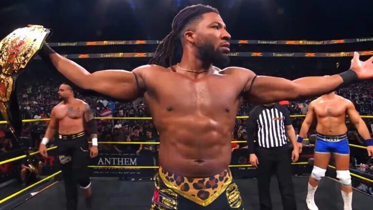 TNA Slammiversary picture with Trick Williams