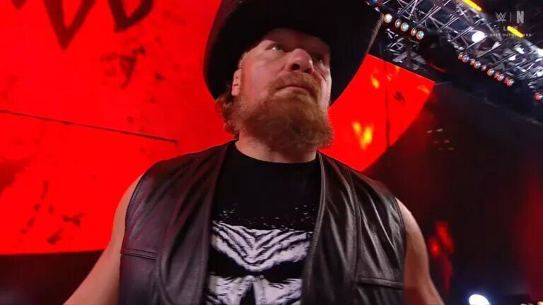 A photo of a returning Brock Lesnar from WWE SummerSlam 2025