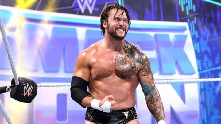 A photo of WWE star Karrion Kross.