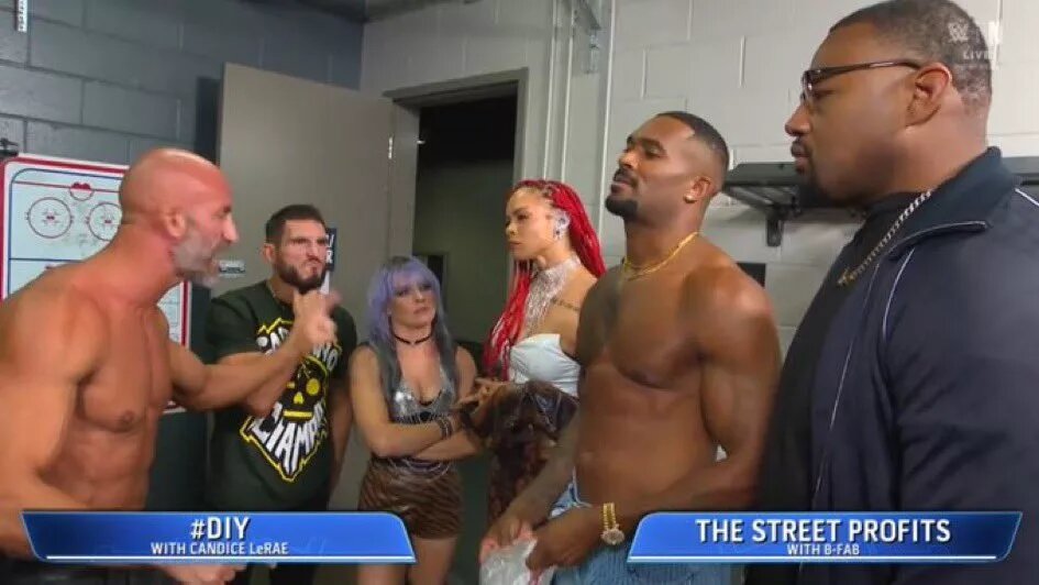 A WWE SmackDown preview banner for August 15th, 2025.