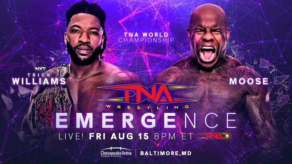 A graphic for TNA Emergence 2025.