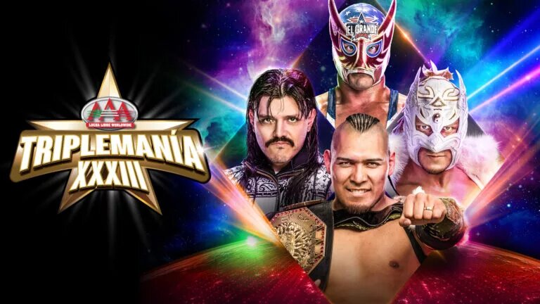 A graphic for AAA TripleManía XXXIII.