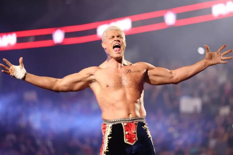A photo of WWE superstar Cody Rhodes.