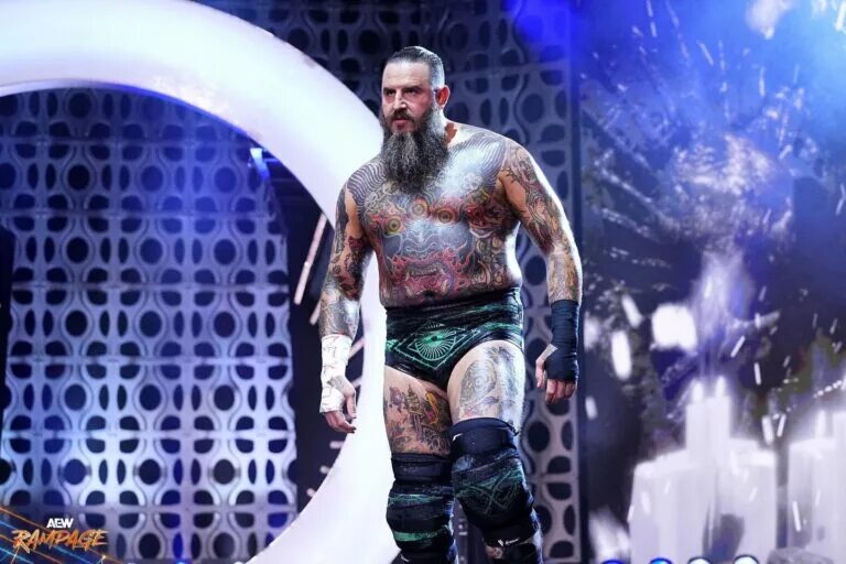 A photo of Brody King, who had a standout performance at AEWxNJPW Forbidden Door.
