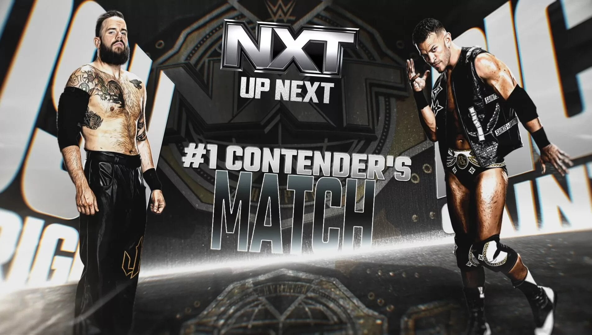 A graphic for WWE NXT.
